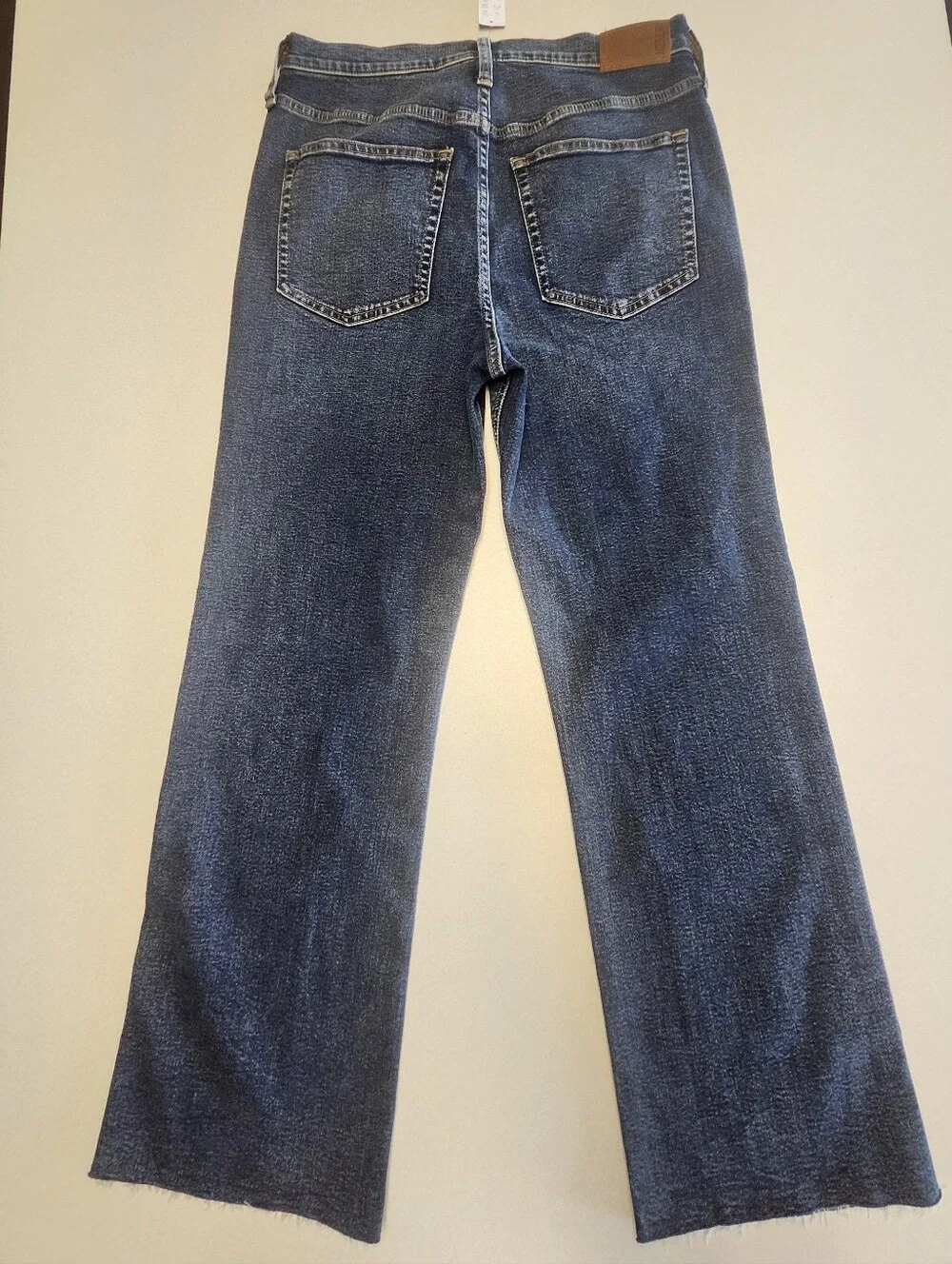 J. Crew NWT Slim Demi Boot, Medium Blue Wash, High Rise Denim Jeans, 30